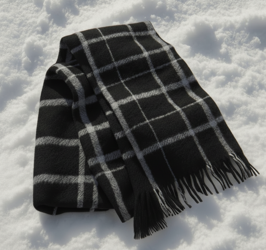 ALURA PLAID SCARF